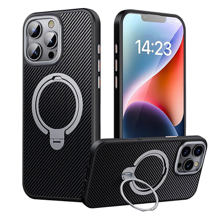 Designed for iPhone 16 Pro Max Case with Upgraded Rotatable Magnetic Stand [Military Drop Protection] [Compatible with MagSafe] Slim ProMax Case 6.9 Inch 2024